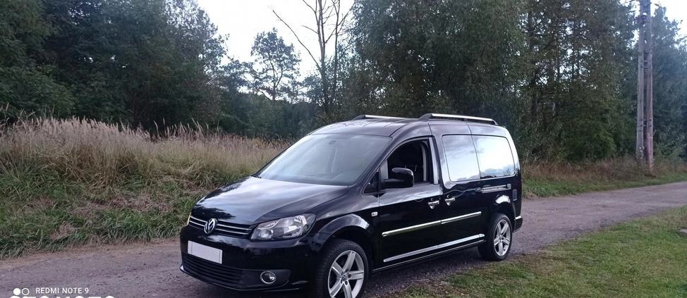 Volkswagen Caddy cena 44900 przebieg: 179000, rok produkcji 2014 z Chodzież małe 352